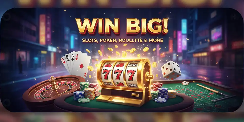 TG777 Online Casino Banner