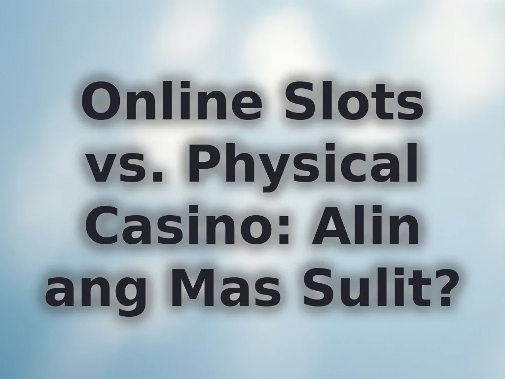 Online vs Physical